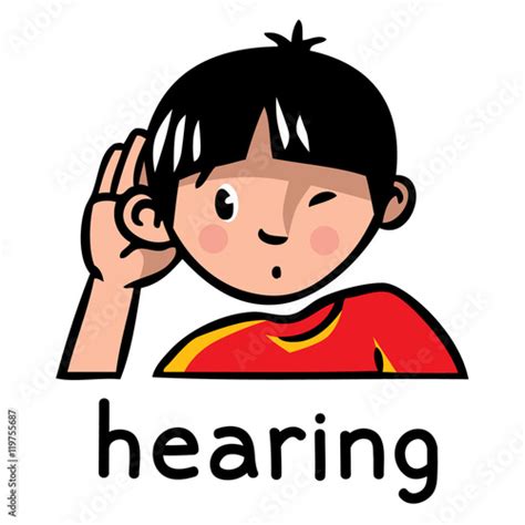 Hearing Sense Icon Stock Image And Royalty Free Vector Files On