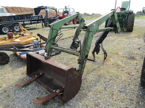 John Deere 70 Front End Loader With Bucket Bigiron Auctions