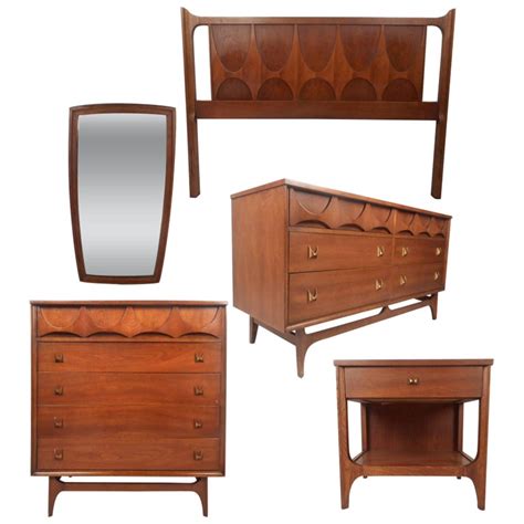 Maybe you would like to learn more about one of these? Impressive Mid-Century Modern Walnut Bed Room Set by ...