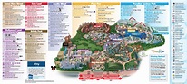 Disneyland And California Adventure Map - Map With Cities