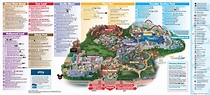 Disney California Adventure Park Map – Map Of California Coast Cities