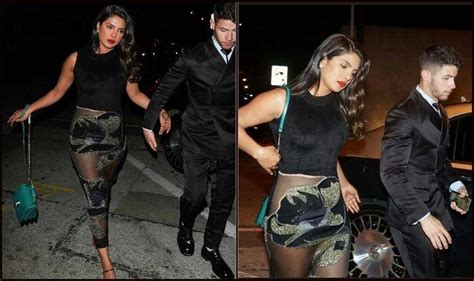 In Pics When Global Icon Priyanka Chopra Had Oops Moment In Black