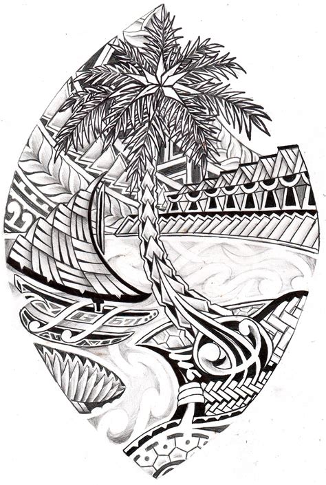 Guam Tribal Seal Samoantattoos Maoritattoossleeve