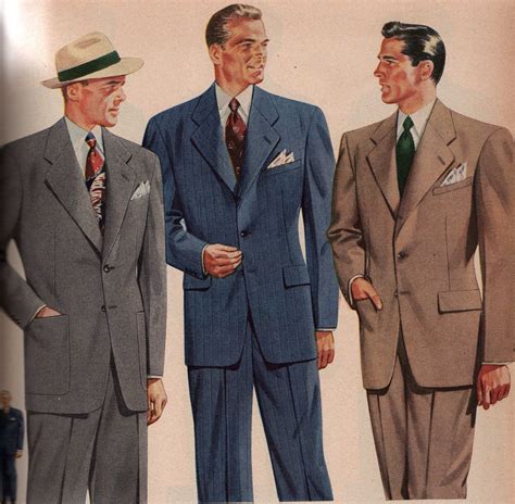 1940s Mens Fashion Clothing Styles 1940s Mens Fashion 1950s Fashion