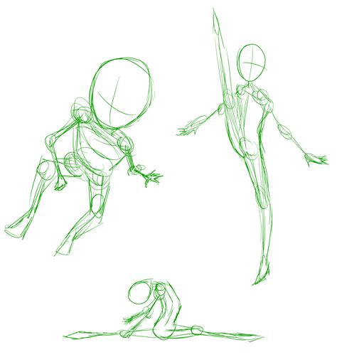 Random Poses Sketches By Jeyawue On Deviantart