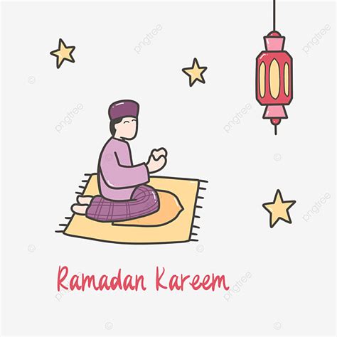Hombre Reza Ramadan Kareem Png Hombre Orar Ramad N Png Y Psd Para