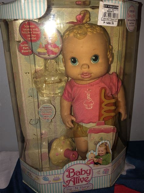 Baby Alive Sip N Slurp Birthday Doll Hobbies And Toys Toys And Games On