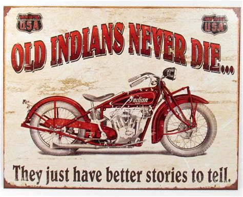 Indian Motorcycle Posters Vintage Liste Affiche