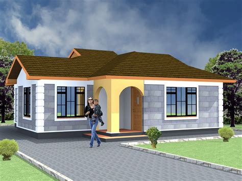 Modern Two Bedroom House Plans In Kenya