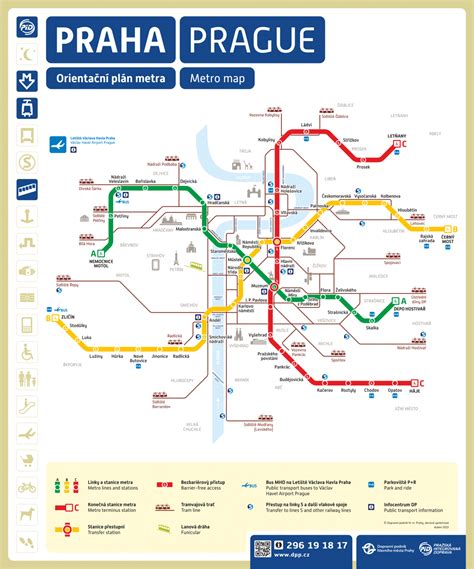 Plano De Metro De Praga ¡fotos Y Guía Actualizada 【2020】