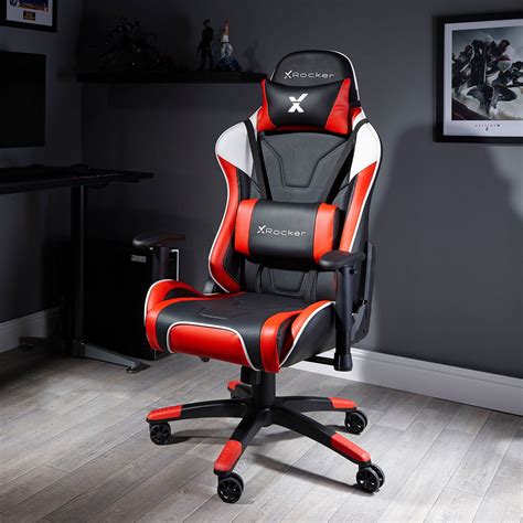 Agility Esports X Rocker® Office Pc Chair Red 0745401 X Rocker Uk