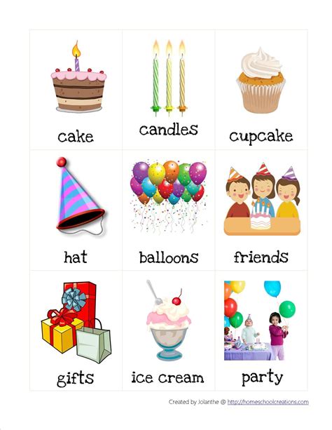 Birthday Preschool Pack Printables Book Ideas Etcto Use During A