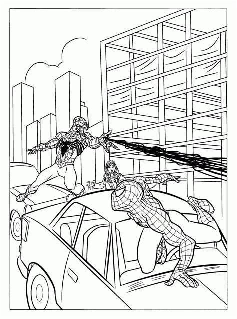 Spider Man Comic Book Coloring Pages Clip Art Library