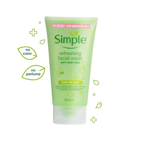 Simple Kind To Skin Refreshing Facial Wash 150ml Theushop