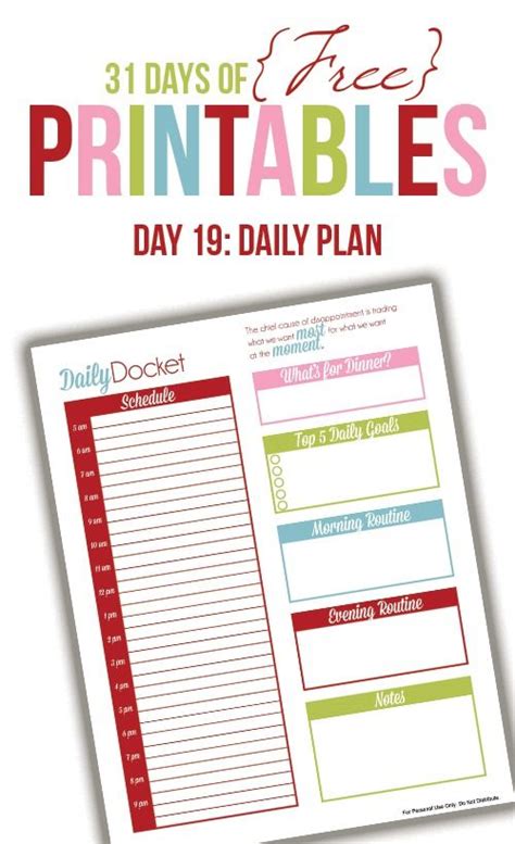 Featuring motivational quotes in bright colors, these printables are perfect for teachers and parents to motivate students. 1000+ images about Free Printable Daily Schedule Planners ...