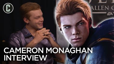 Jedi Fallen Order Lead Actor Cameron Monaghan Interview Youtube