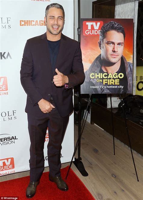 Taylor Kinney Attends Chicago Fire Event In New York Without Fiancée