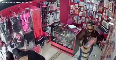 Red Faced Thief Forced To Put 12 Inch Dildo Back On Shelf After Accomplice Distracts Sex Shop