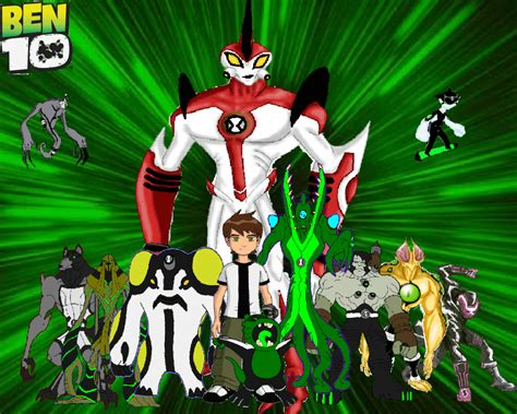 Ben 10 Aliens Wallpapers Wallpaper Cave