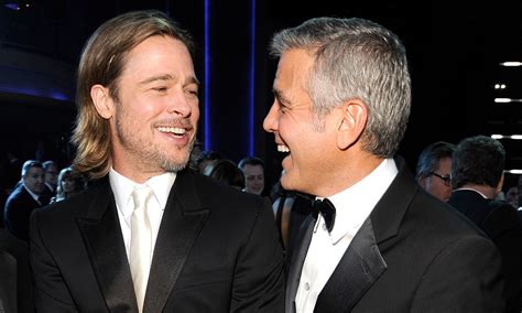 Oscar Nominations 2012 Brad Pitt And George Clooney Up For Best Actor