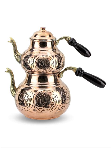 Handmade Original Copper Turkish Tea Pot Fairturk Com