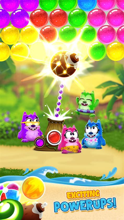 beach pop bubble shooter puzzle game amazon es appstore for android