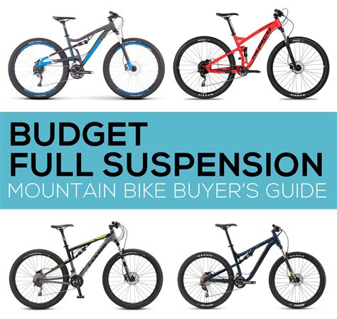 Buyers Guide Budget Full Suspension Mountain Bikes Singletracks