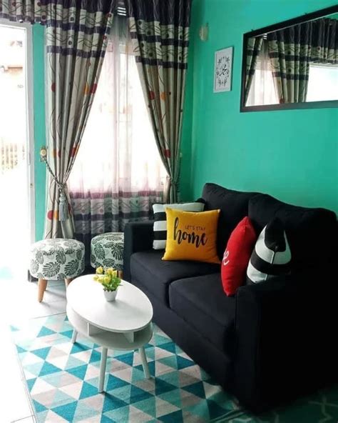 inspirasi rumah minimalis  kombinasi warna hijau tosca rumah