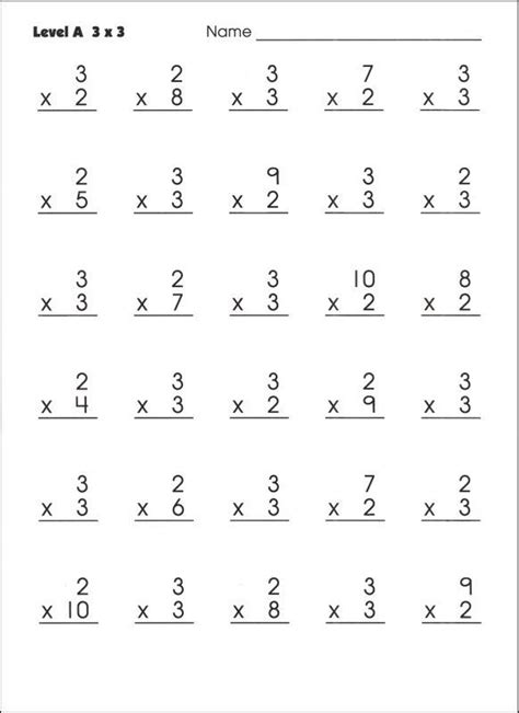 times tables drills printable | Multiplication worksheets, Mad minute