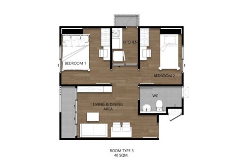 40 Sqm Floor Plan Floorplansclick