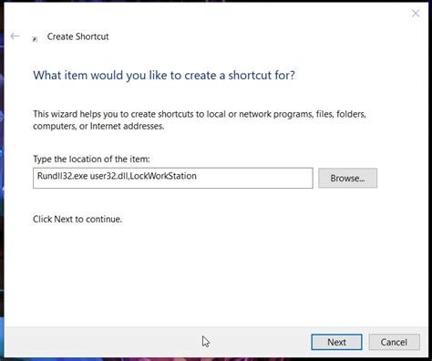 How To Create A Shortcut To Lock Screen On Windows 10 Wincope