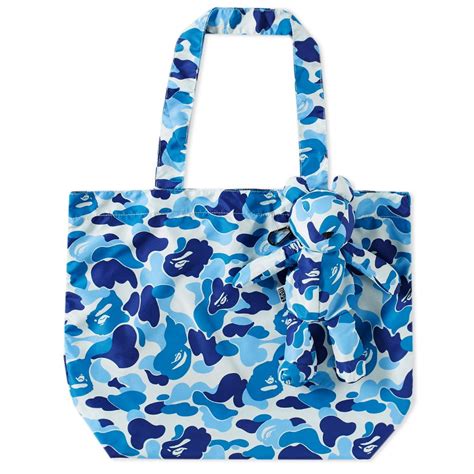 High quality a bathing ape inspired bags by independent artists and designers from around the world. A Bathing Ape Synthetic Abc Bear Eco Bag in Blue for Men ...