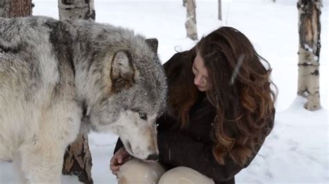 Wolf Kisses Woman Who Else Wants Wolf Kisses Youtube