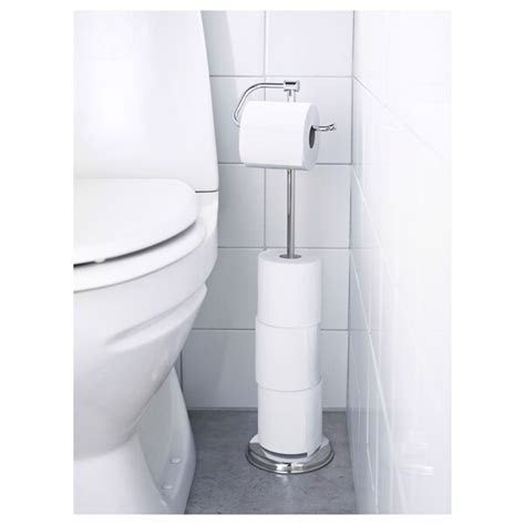 Created in proportion with intimate spaces, the wall mounted paper roller is perfect for your home, office or kitchen space. BALUNGEN Toilet roll holder - chrome plated - IKEA