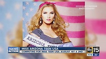 Miss Arizona Teen USA visits ABC15 - YouTube