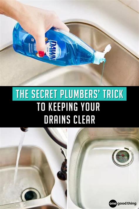 The 3 Step Plumbers Trick To Keep Your Drains Clear In 2023 Drains