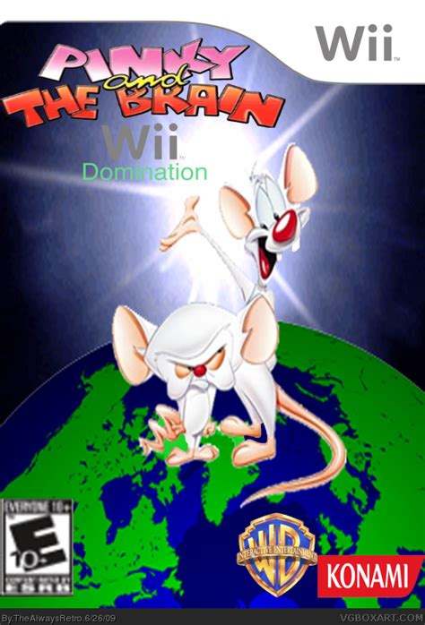 Pinky And The Brain Wii Domination Wii Box Art Cover By Thealwaysretro