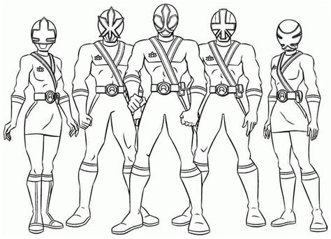 Power Rangers Samurai Coloring Pages To Print Coloring Pages