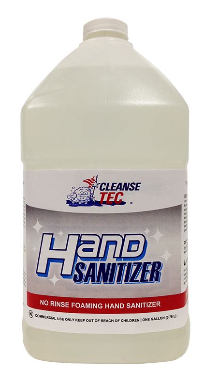 Hand Sanitizer Cleanse Tec® Industrial Cleaning Supplies And Equipment