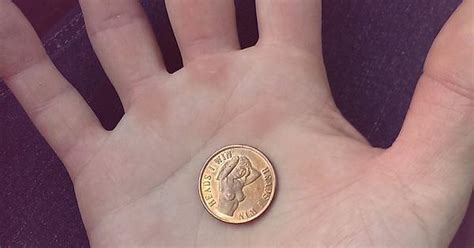 I Found A Naked Lady Heads And Tails Coin And Yes I Do Have Four Creases In My Pinkie Finger