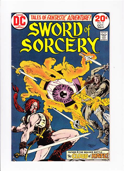 Sword Of Sorcery No4 1973 Chaykin Cover Ebay