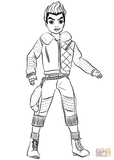 Coloring pages disney descendants 2 disney auradon coronation lonnie from descendants 2 coloring pages printable for free. Descendants Disney Coloring Pages at GetColorings.com ...