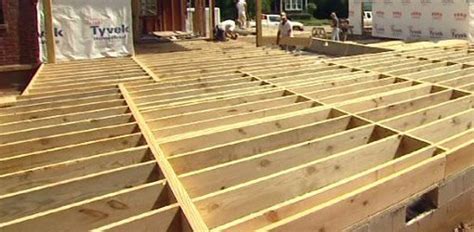Floor trusses floor trusses are engineered products made from high quality lumber available in a variety of depths to match the requirements of your project. Floor Joist Spans for Home Building Projects | Today's ...