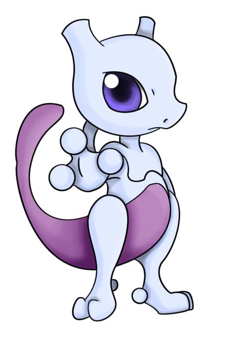 Pin By B On Mewtwo Mew And Mewtwo Chibi Mewtwo