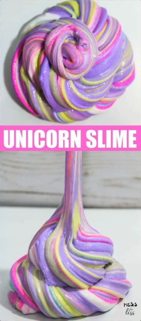 How To Make Unicorn Slime Mess For Less