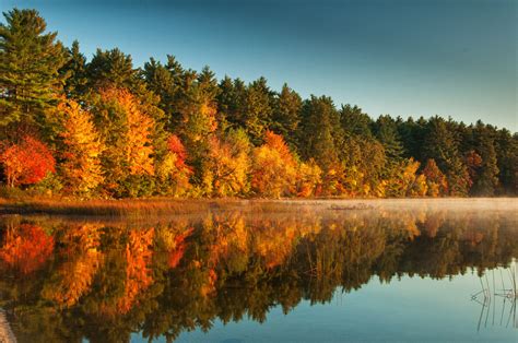 Chasing The Golden Light Photography By Howard S Muscott Fall Lake