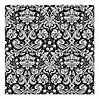 Black and white damask pattern poster | Zazzle.com in 2021 | Damask ...