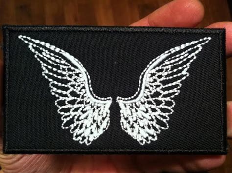 Angel Wings Embroidered Patch Buy3 Get4 16 X 32 Inch Etsy