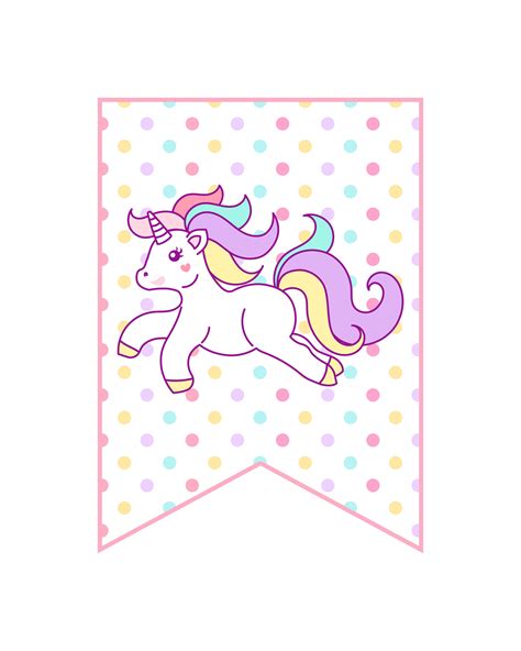 Free Printable Unicorn Decorations Printable Templates