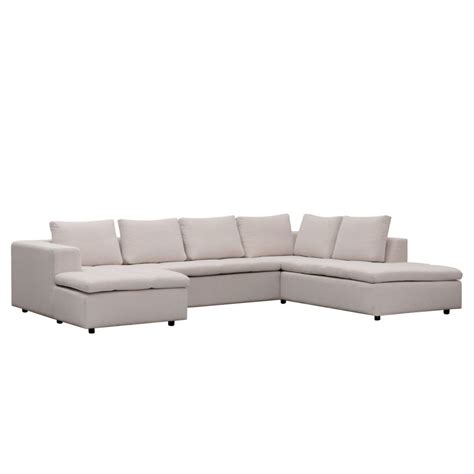 Wohnlandschaft brooklyn / wohnlandschaft brooklyn : Wohnlandschaft Brooklyn I Webstoff - Longchair ...